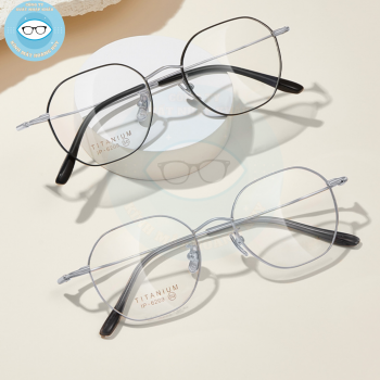 Gọng kính kim loại mã 6209